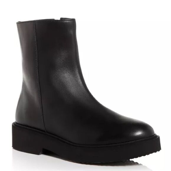 Aquatalia Maddie Weatherproof Booties in Black, New, Size